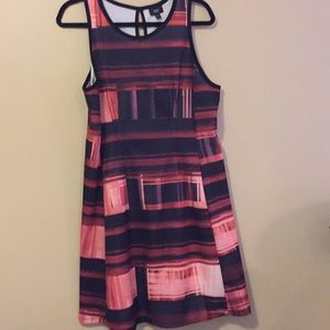 Mossimo Skater dress size XL Shades of pink&black